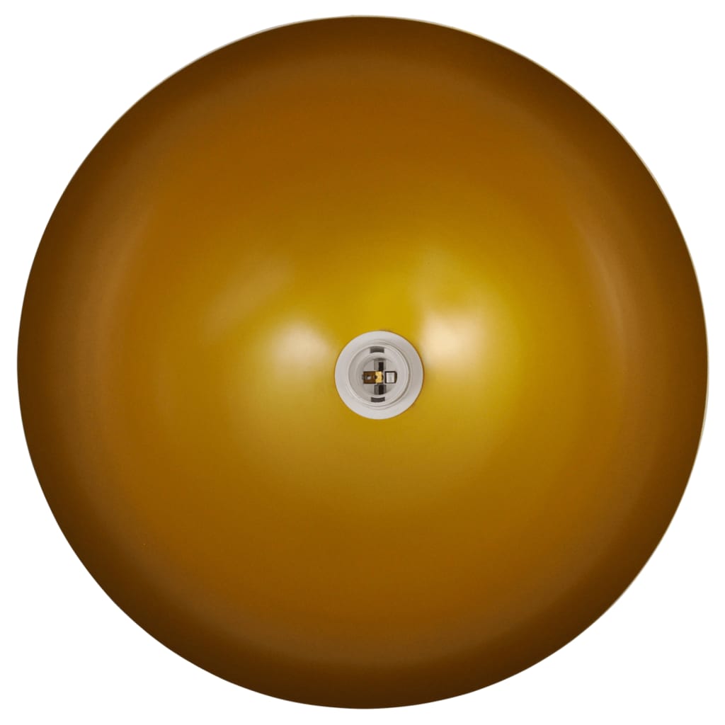 vidaXL Lampy sufitowe, 2 szt., regulowana długość, półokrągłe, białe