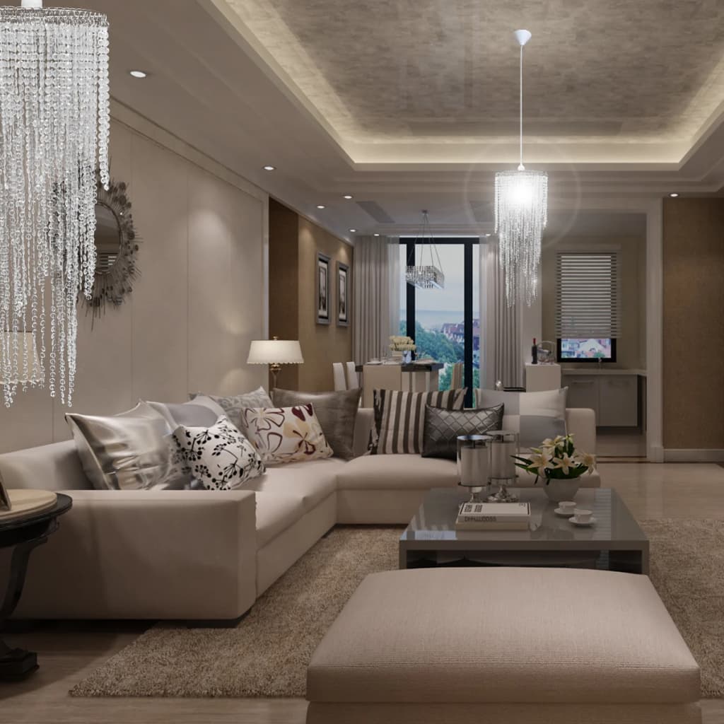 vidaXL Żyrandol, 26 x 70 cm