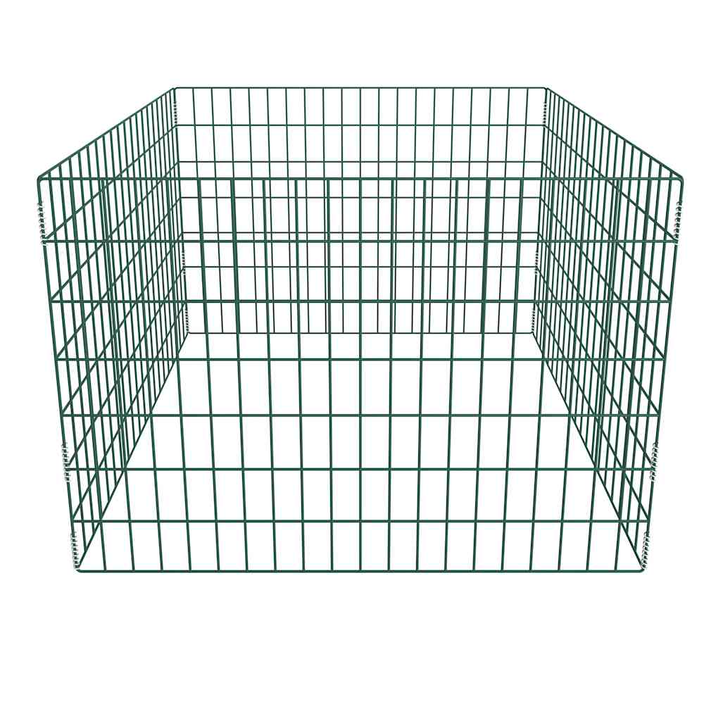 vidaXL Kwadratowy kompostownik z siatki, 100 x 100 x 70 cm