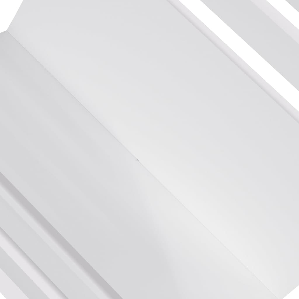 vidaXL Drewniany stojak na gazety, biały
