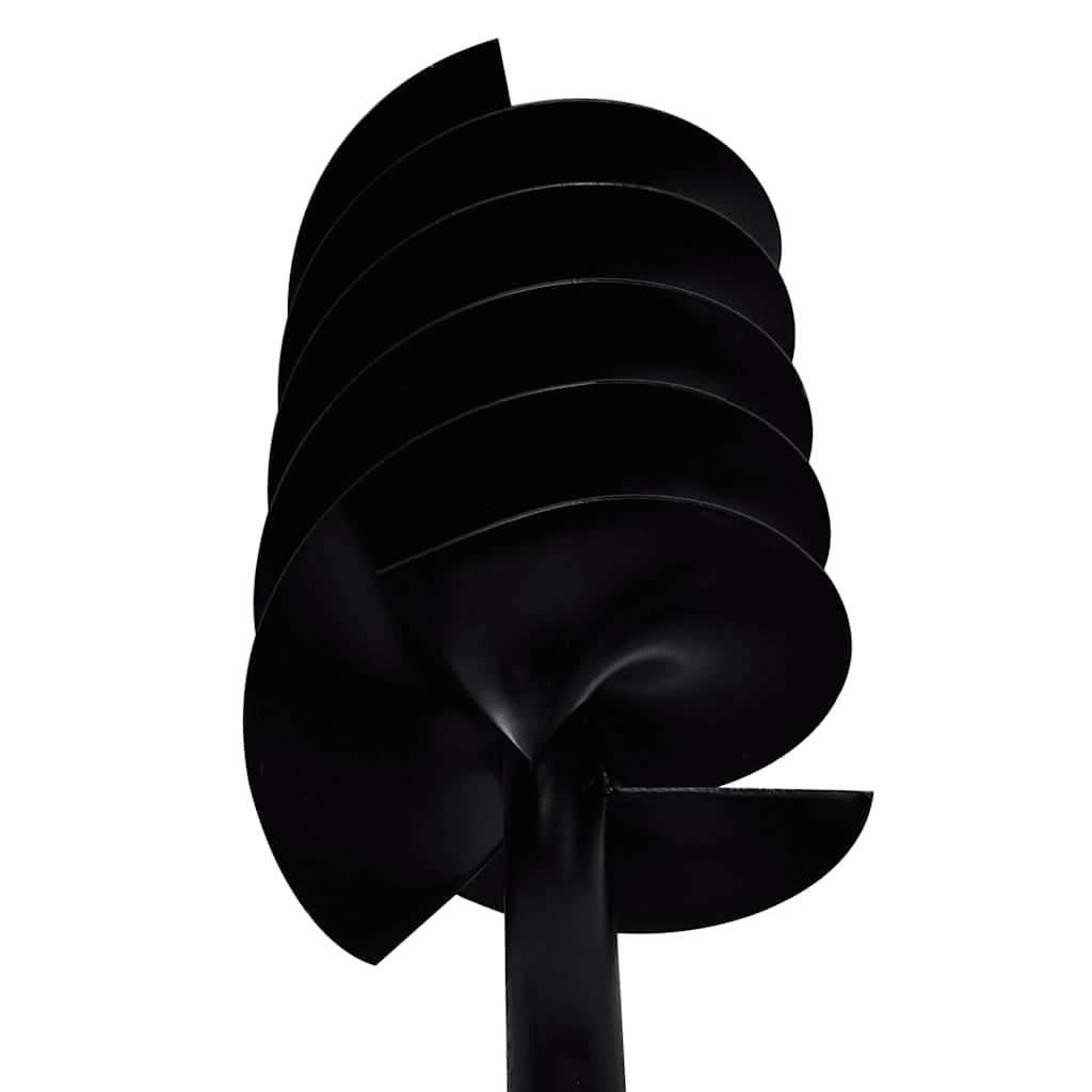 vidaXL Świder glebowy z uchwytem, 150 mm, przedłużany, 5 m, stal