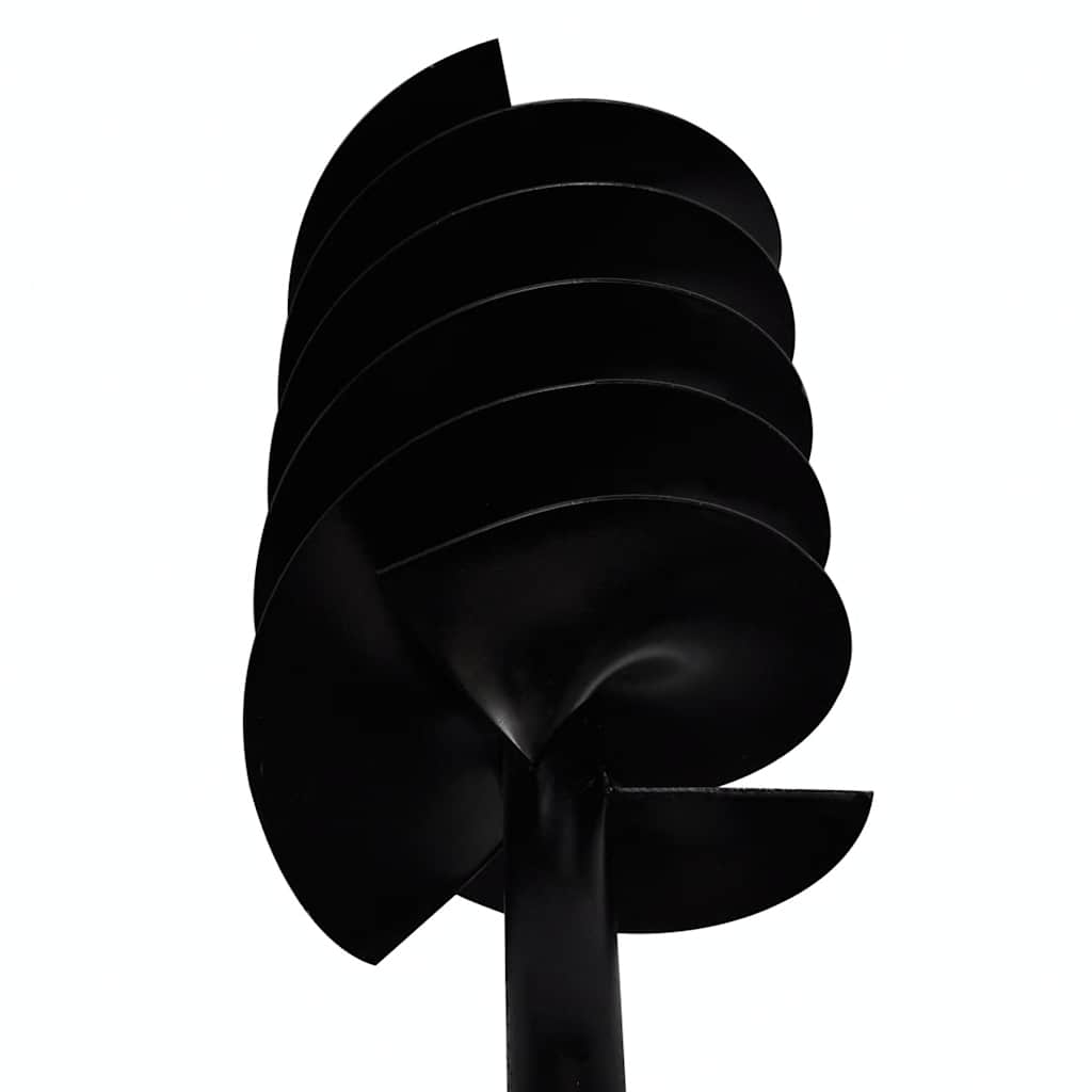 vidaXL Świder glebowy z uchwytem, 150 mm, przedłużany, 9 m, stal