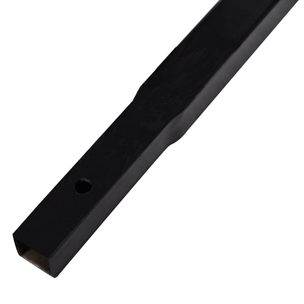 vidaXL Świder glebowy z uchwytem, 200 mm, przedłużany, 9 m, stal