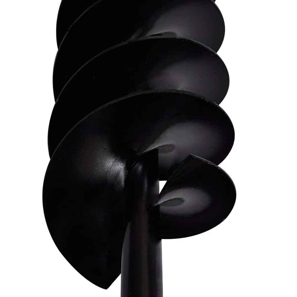 vidaXL Świder glebowy z uchwytem, 80 mm, przedłużany, 5 m, stal