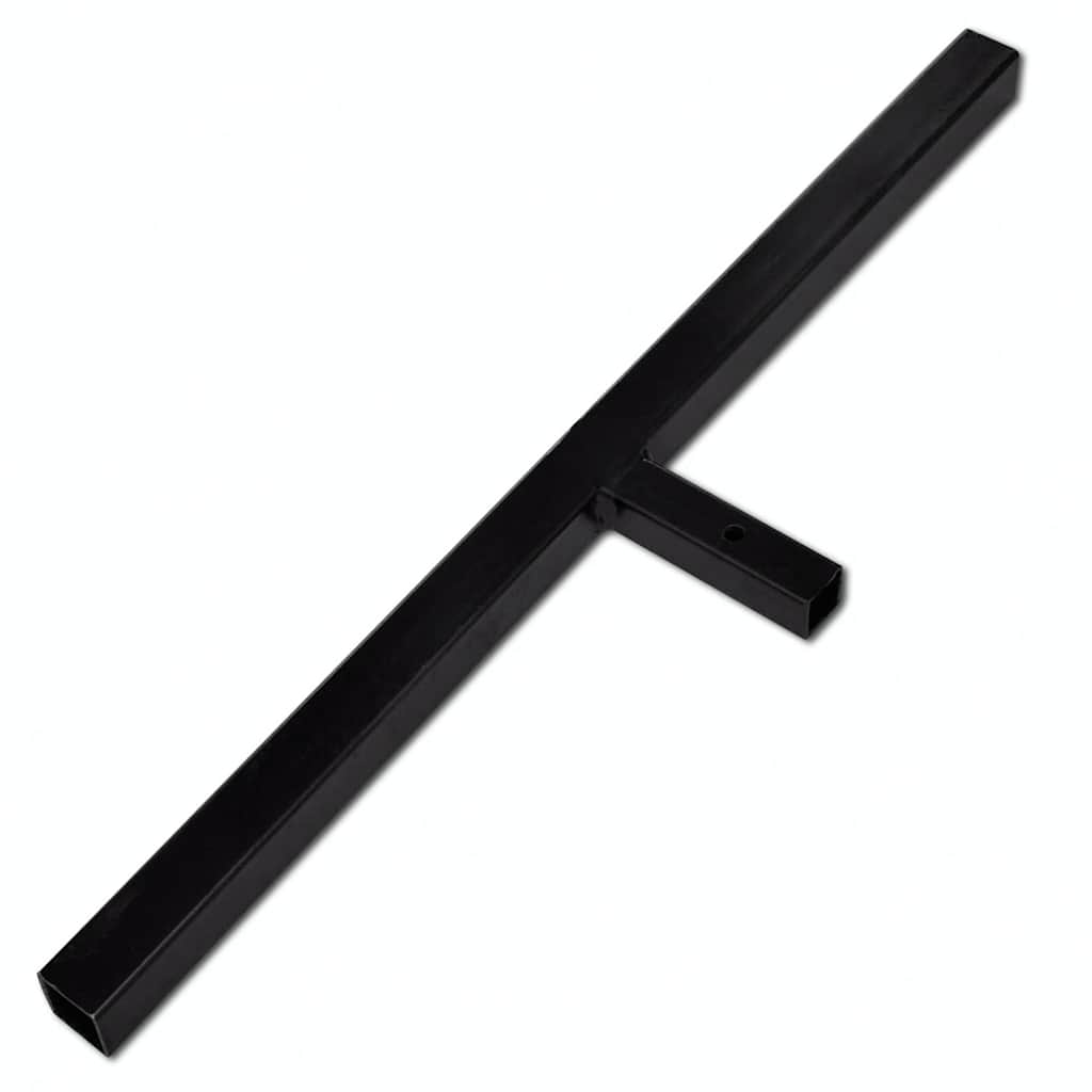 vidaXL Świder glebowy z uchwytem, 80 mm, przedłużany, 9 m, stal