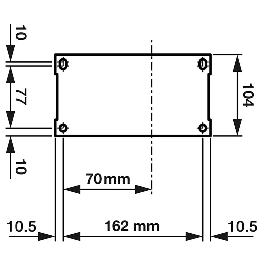 vidaXL Silnik benzynowy, 6,5 KM, 4,8 kW, czarny