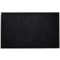 vidaXL Wycieraczka, czarna, 90x120 cm, PVC