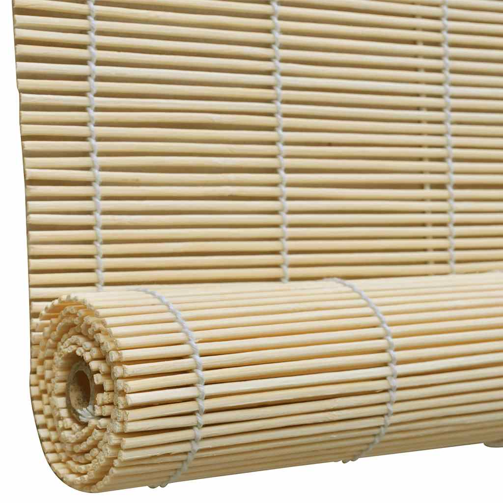 vidaXL Rolety bambusowe, 80 x 160 cm, naturalne