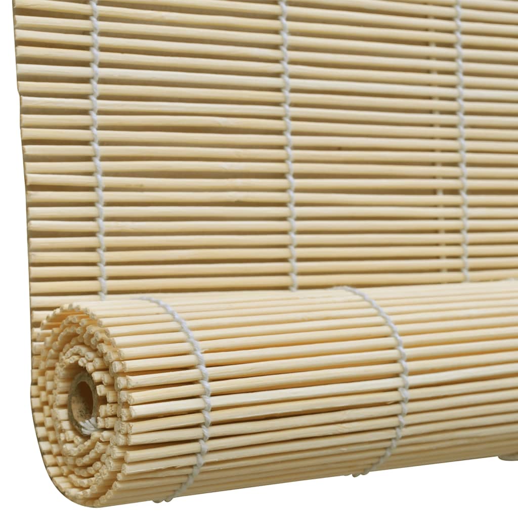 vidaXL Rolety bambusowe, 140 x 160 cm, naturalne