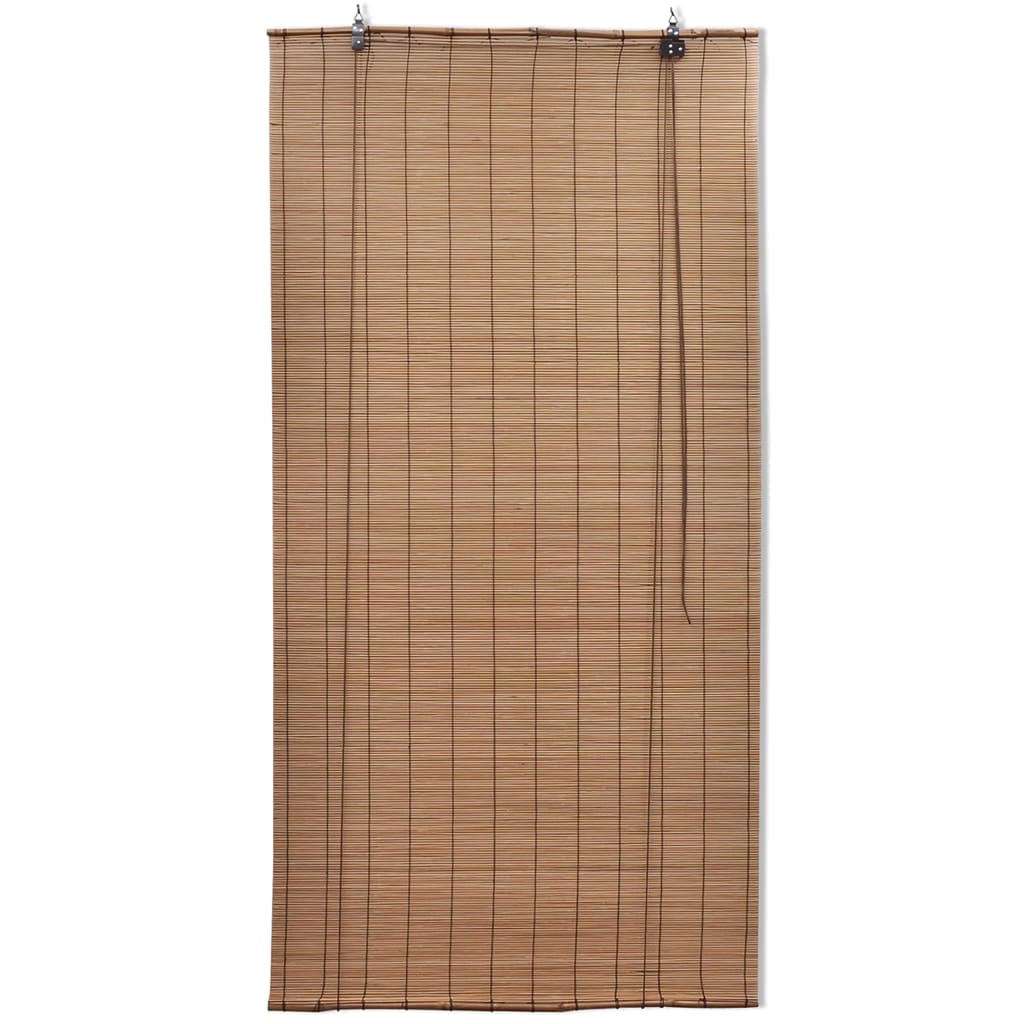 vidaXL Rolety bambusowe, 150 x 220 cm, brązowe