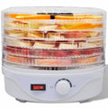 vidaXL Dehydrator do żywności z 6 tacami, okrągły