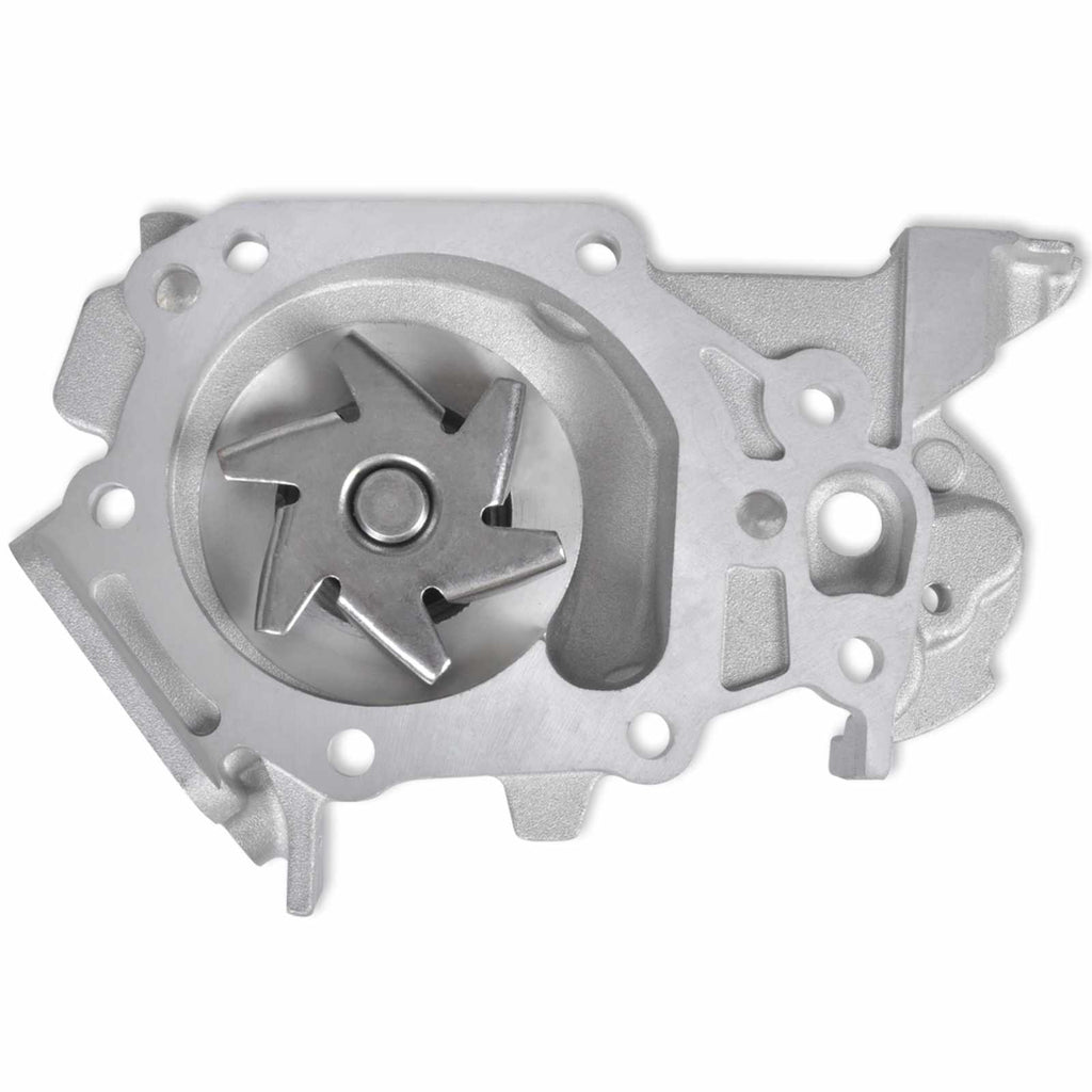 vidaXL Pompa wodna Srebrny Metal