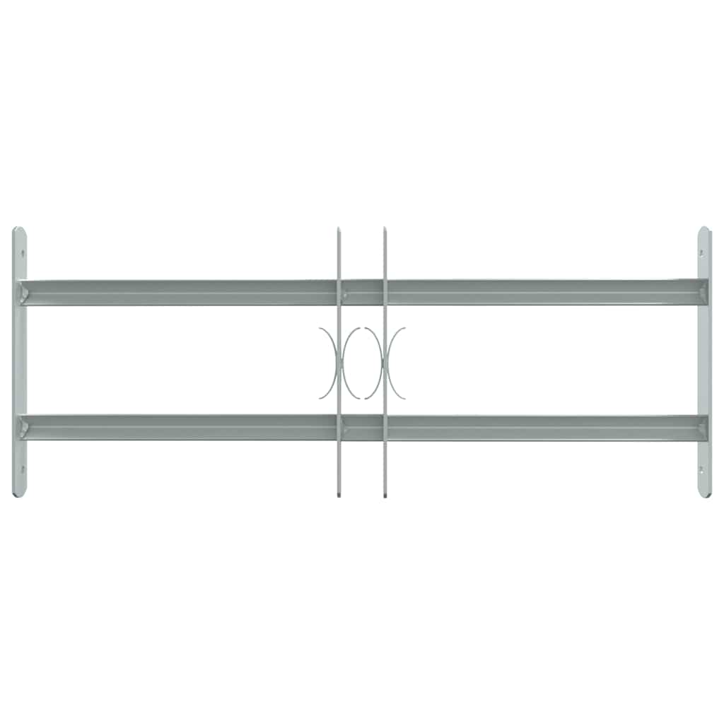 vidaXL Krata okienna 500-650 mm Stal ocynkowana srebrny