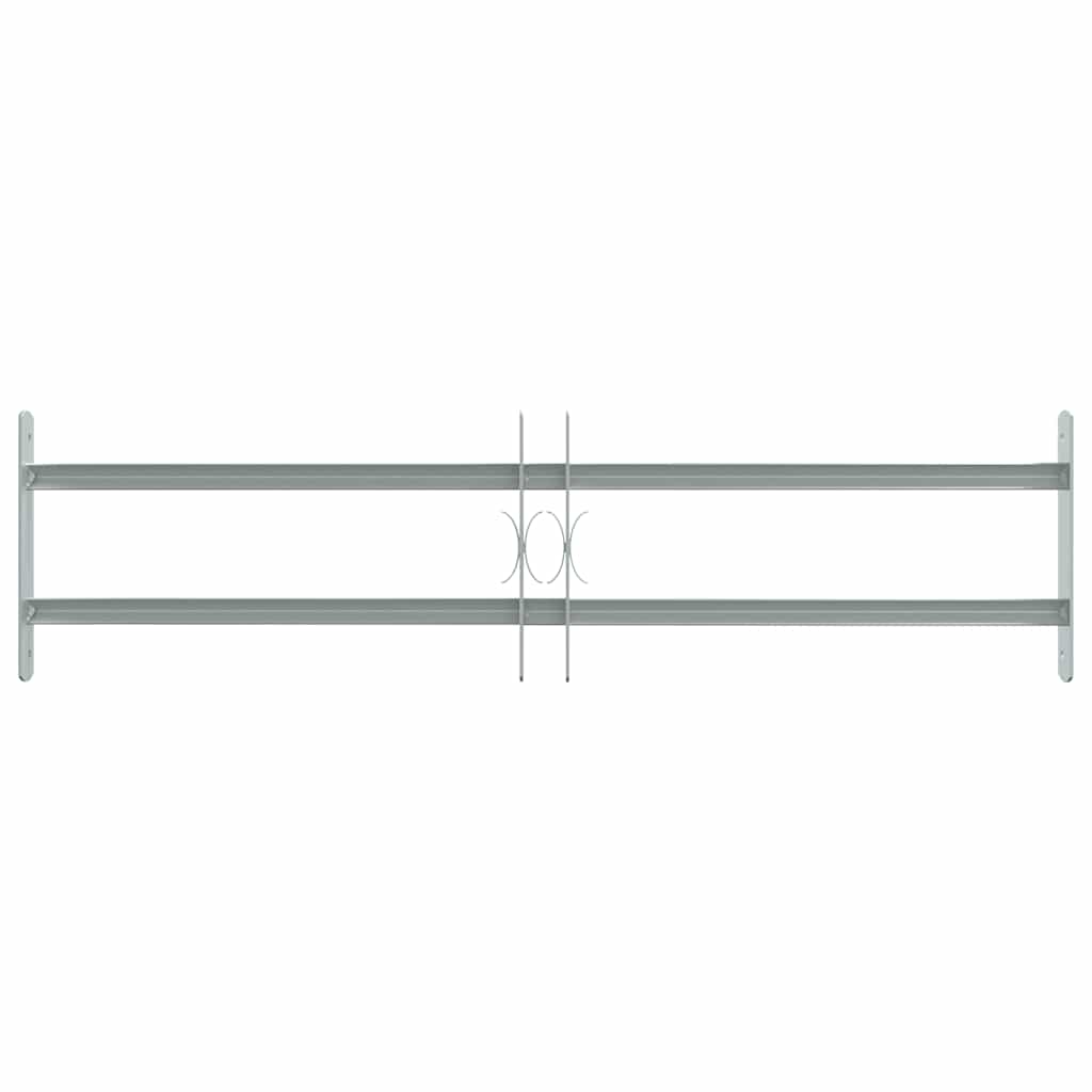 vidaXL Krata okienna 700-1050 mm Stal ocynkowana srebrny