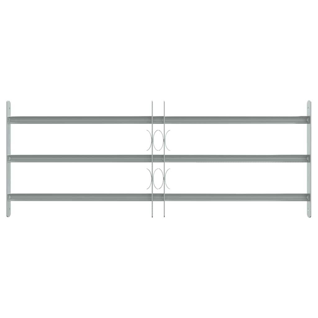 vidaXL Krata okienna 700-1050 mm Stal ocynkowana srebrny