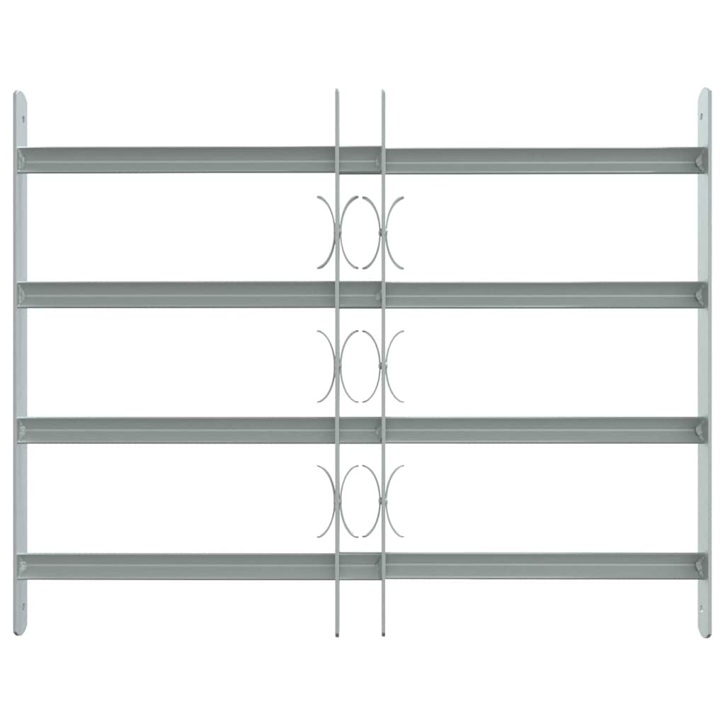 vidaXL Krata okienna 500-650 mm Stal ocynkowana srebrny