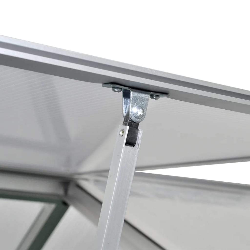 vidaXL Szklarnia ogrodowa ze wzmacnianą aluminiową ramą, 4,6 m²