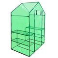 Szklarnia ogrodowa z półkami