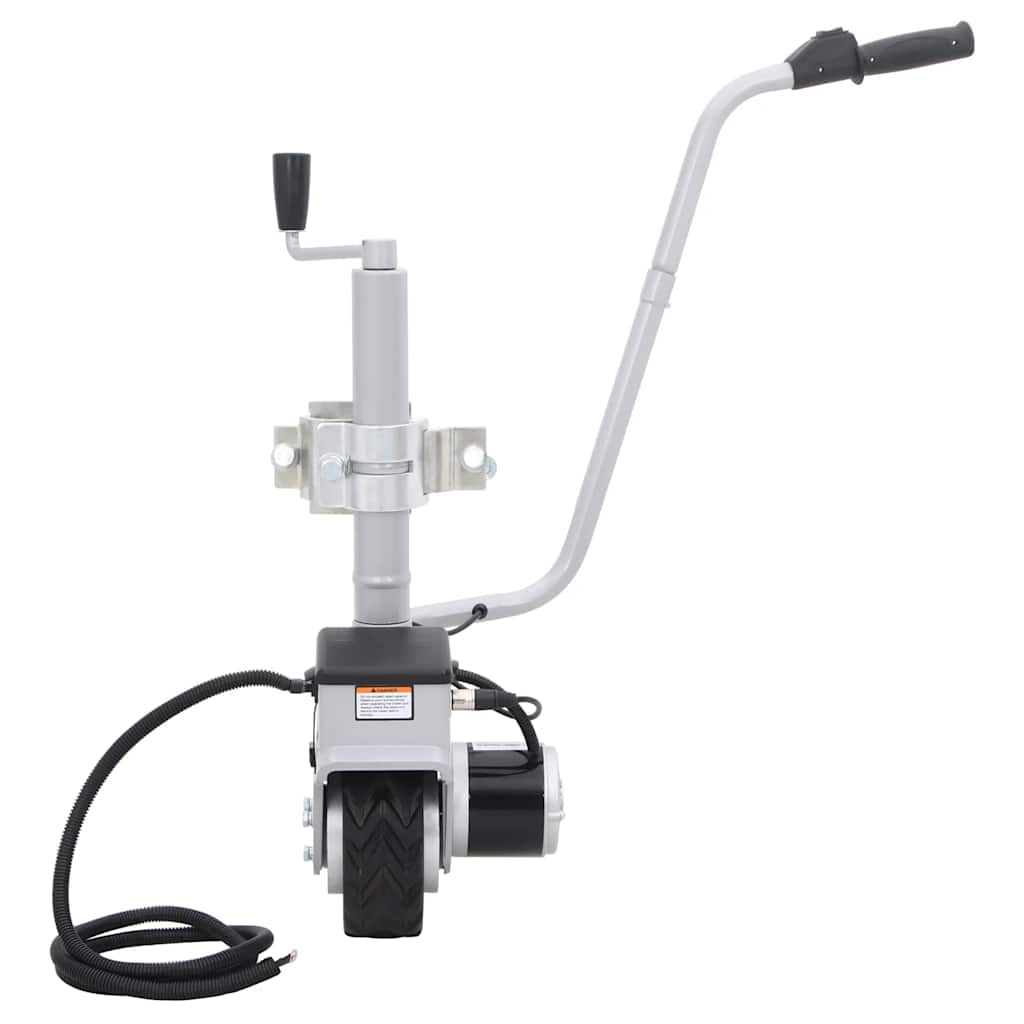 vidaXL Aluminiowe koło podporowe/manewrowe do przyczepy, 12 V, 350 W