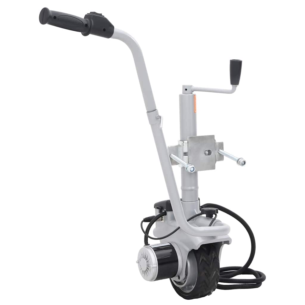 vidaXL Aluminiowe koło podporowe/manewrowe do przyczepy, 12 V, 350 W