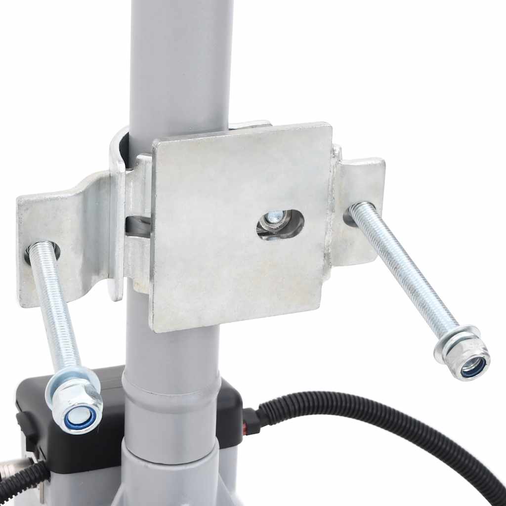 vidaXL Aluminiowe koło podporowe/manewrowe do przyczepy, 12 V, 350 W