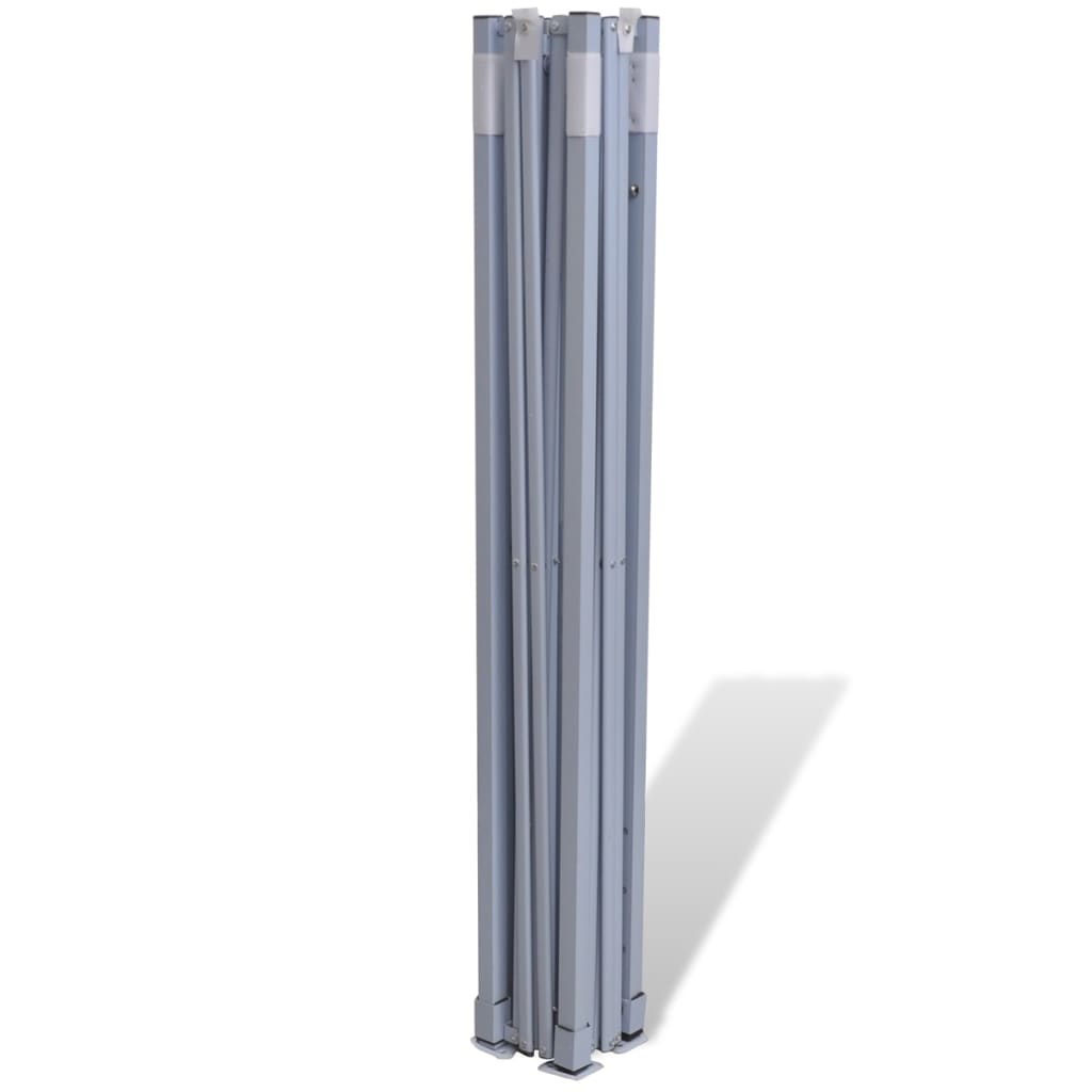 vidaXL Niebieski, składany namiot, 3 x 3 m, z 4 ściankami