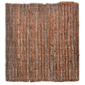 vidaXL Ogrodzenie z kory, 400 x 100 cm