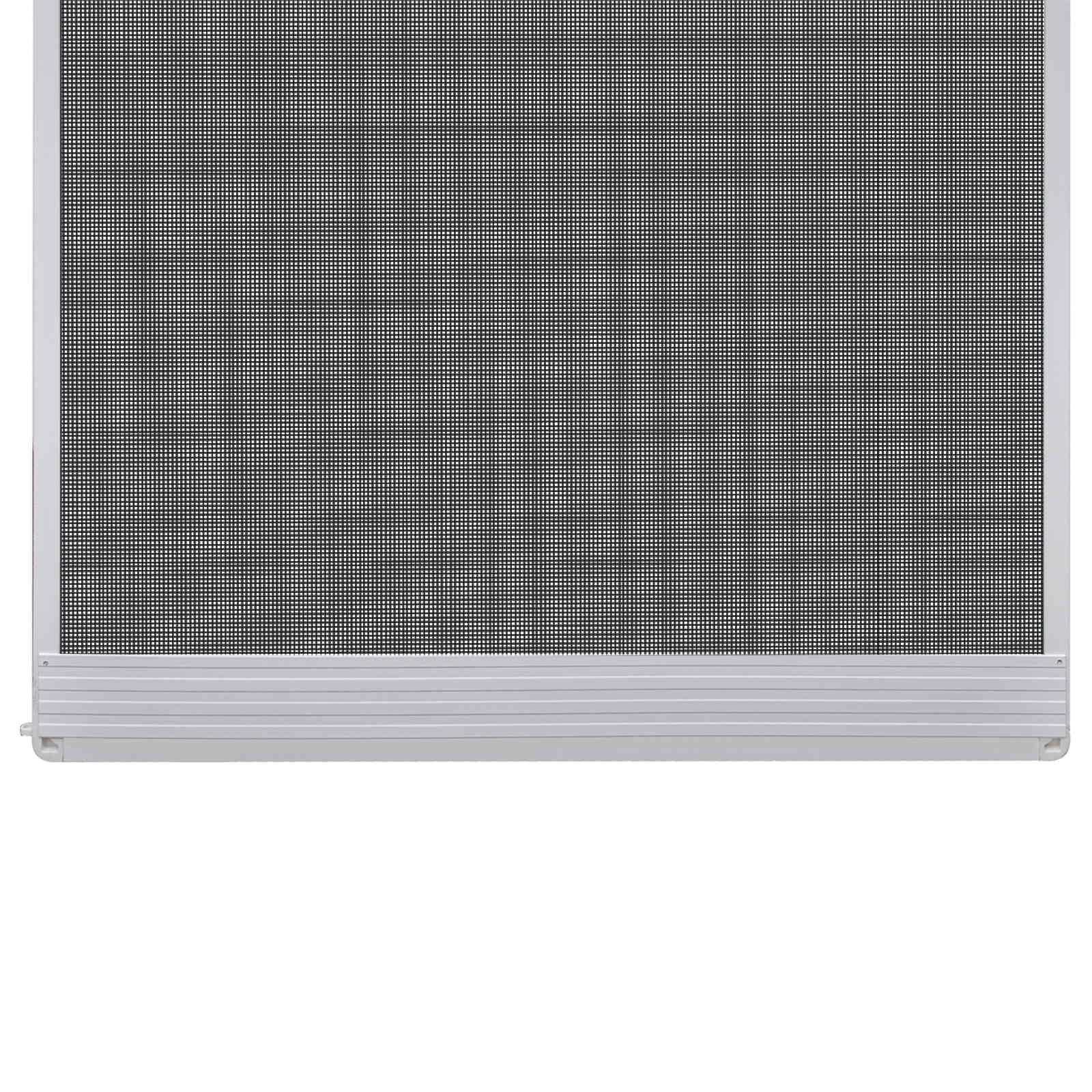 vidaXL Screen na owady z zawiasami Biały i czarny 120 x 240 cm