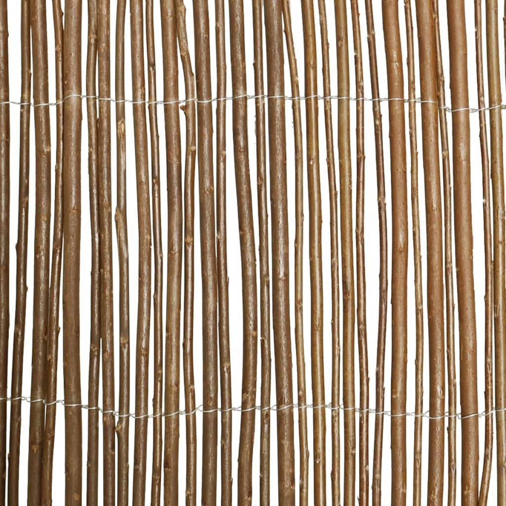 vidaXL Ogrodzenie z wierzby, 300 x 100 cm