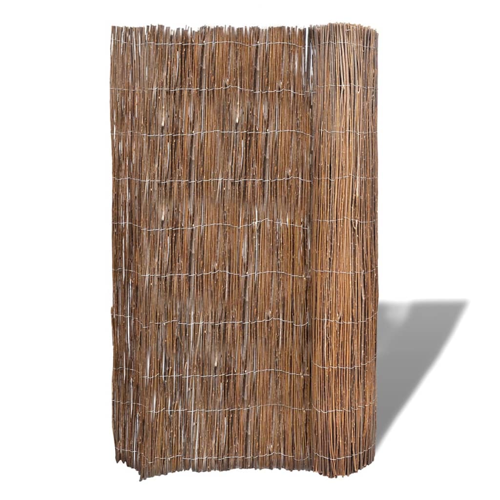 vidaXL Ogrodzenie z wierzby, 300 x 100 cm