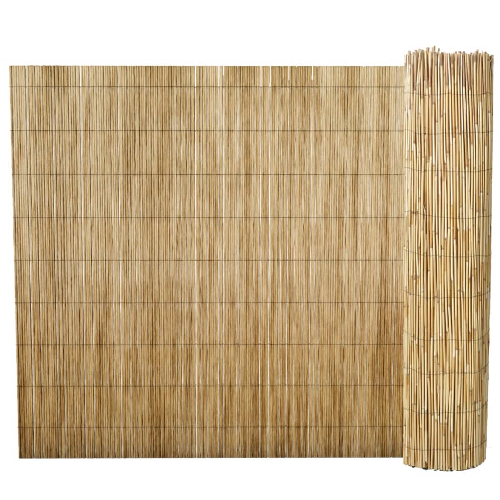 vidaXL Ogrodzenie z trzciny, 500 x 100 cm