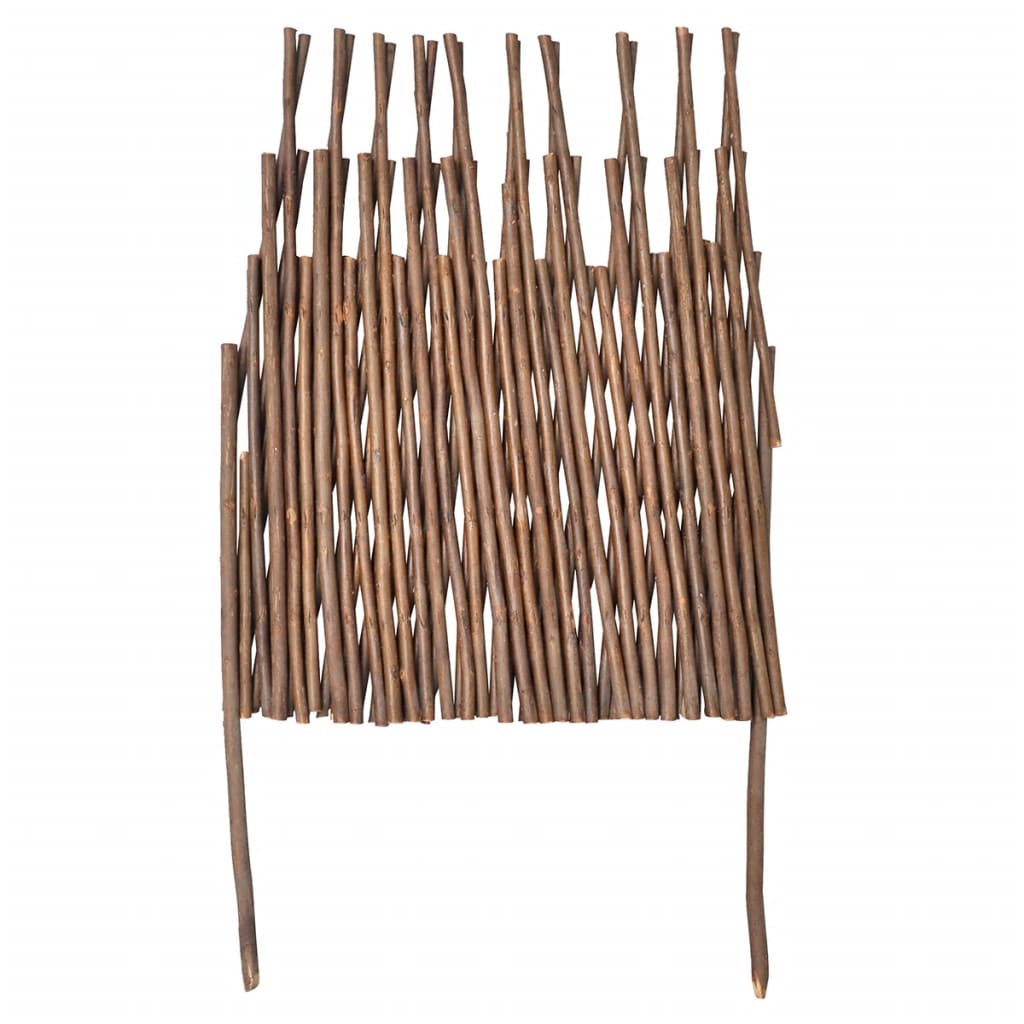 vidaXL Płot wierzbowy kratowy 5 szt. 170x37 cm