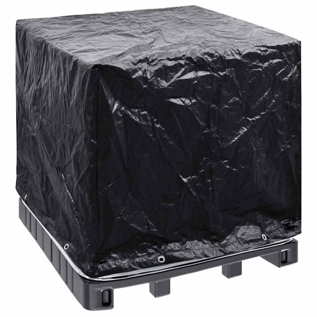 vidaXL Pokrowiec na kontener IBC, z 8 oczkami, 116x100x120 cm