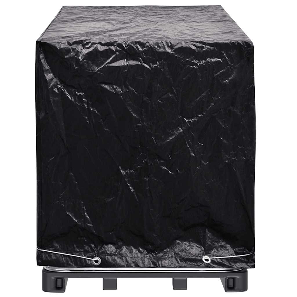 vidaXL Pokrowiec na kontener IBC, z 8 oczkami, 116x100x120 cm