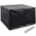 vidaXL Pokrowiec na meble ogrodowe, 8 oczek, 135 x 135 x 90 cm