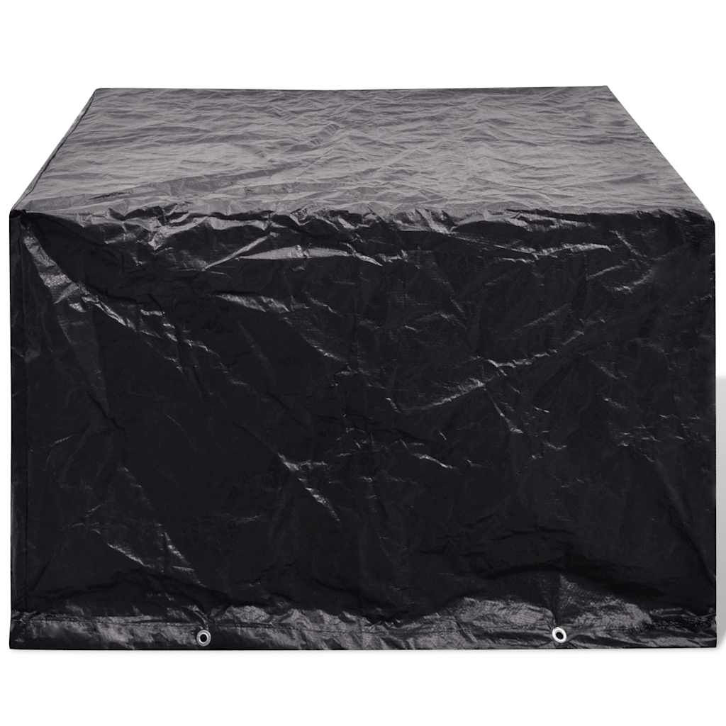 vidaXL Pokrowiec na meble ogrodowe, 8 oczek, 135 x 135 x 90 cm