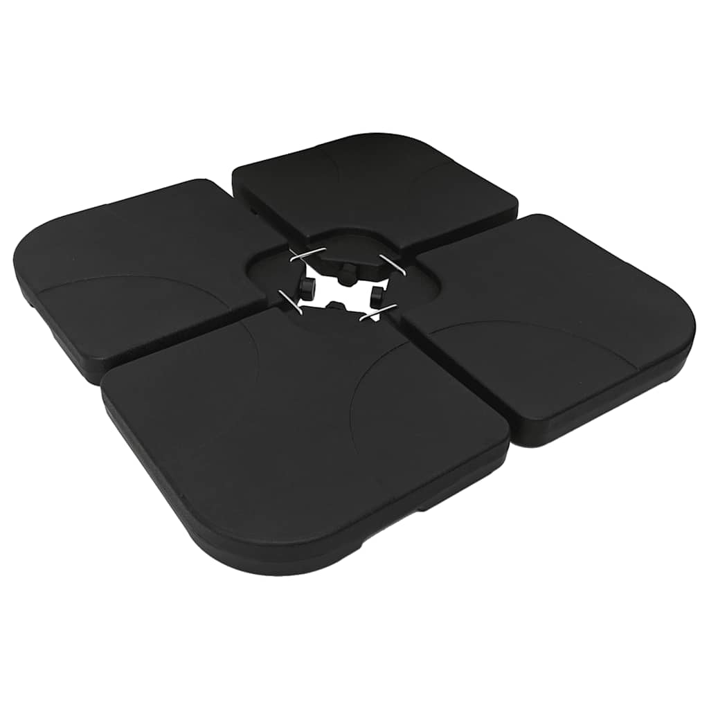 vidaXL Przenośna podstawa po parasol, obciążana piaskiem/wodą, 60 L