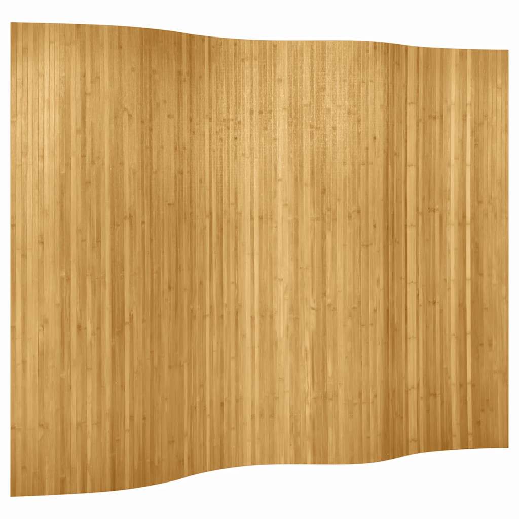 vidaXL Parawan z naturalnego bambusa, szerokość 250 cm, wysokość 165 cm