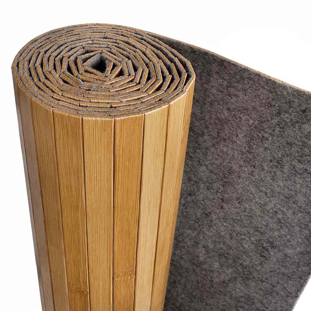 vidaXL Parawan z naturalnego bambusa, szerokość 250 cm, wysokość 165 cm