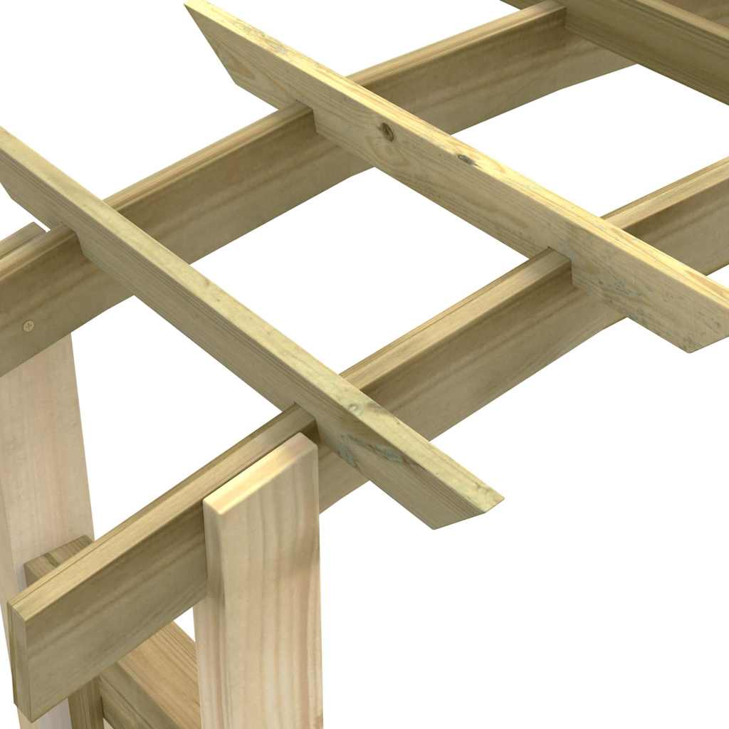 vidaXL Pergola w kształcie łuku, 150 x 60 x 210 cm, drewno