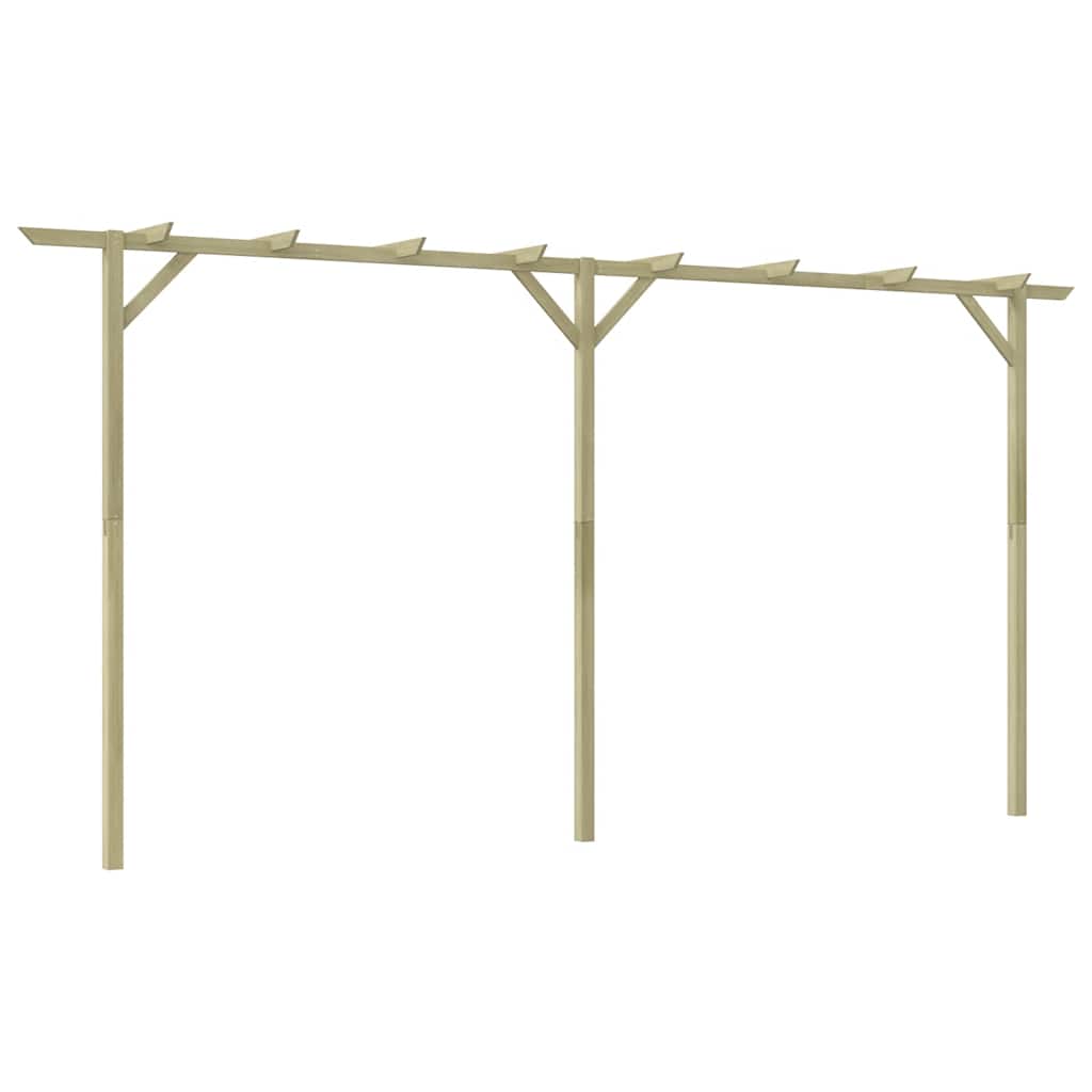 vidaXL Pergola ogrodowa, 410 x 40 x 203 cm, drewno