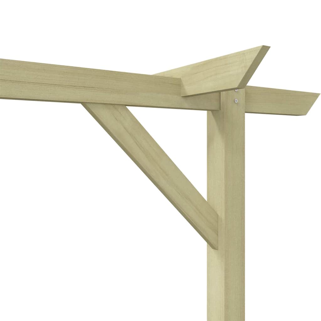 vidaXL Pergola ogrodowa, 410 x 40 x 203 cm, drewno