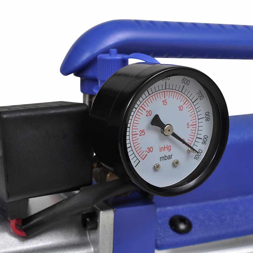 vidaXL Pompa próżniowa ze wskaźnikiem, 71 L/min