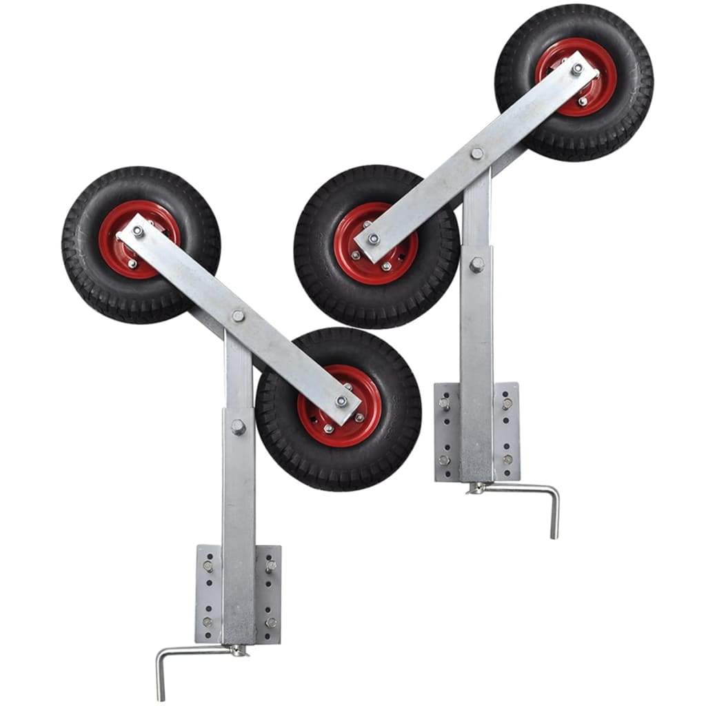 Wsporniki do przyczepy do łodzi z kołami 59 - 84 cm x2