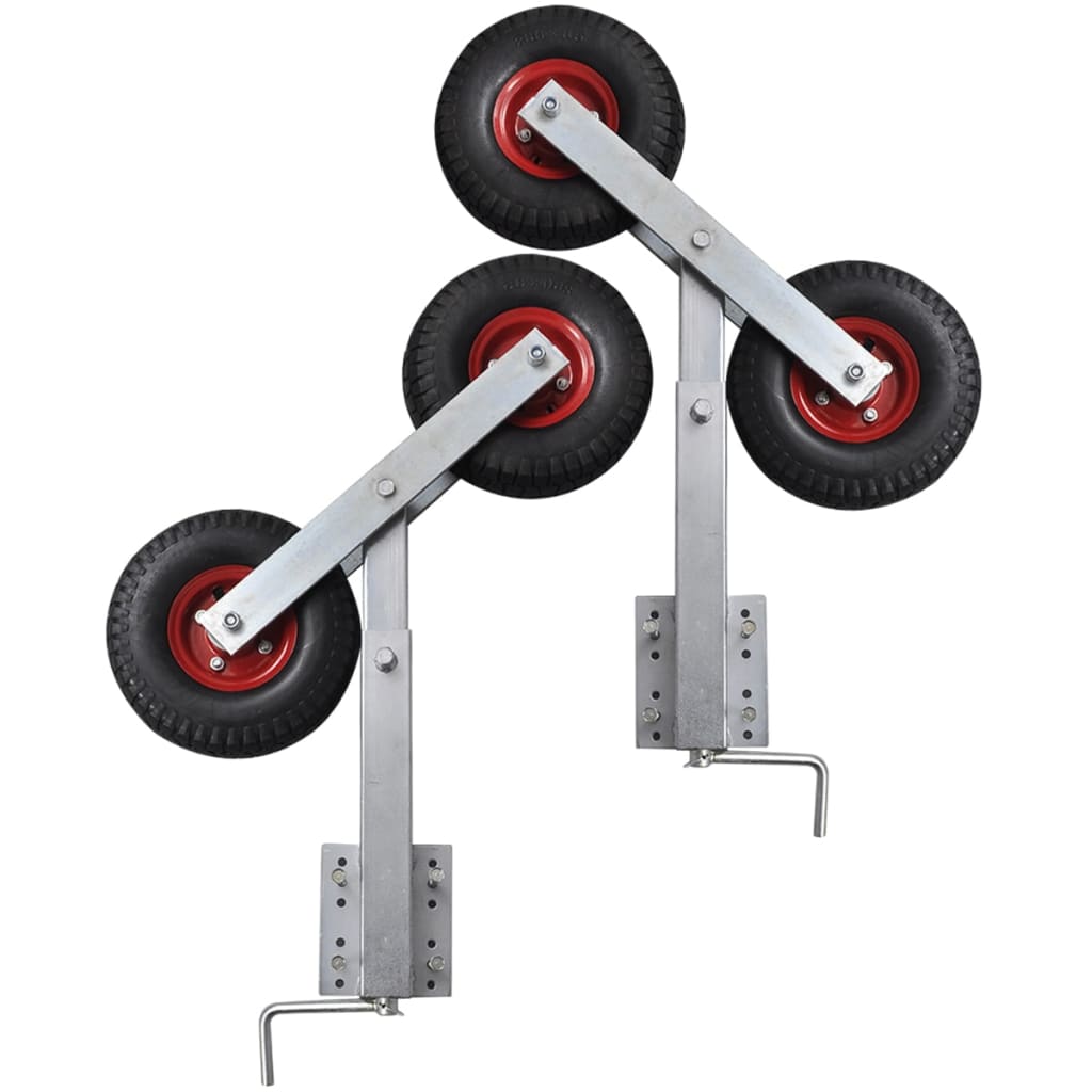 Wsporniki do przyczepy do łodzi z kołami 59 - 84 cm x2