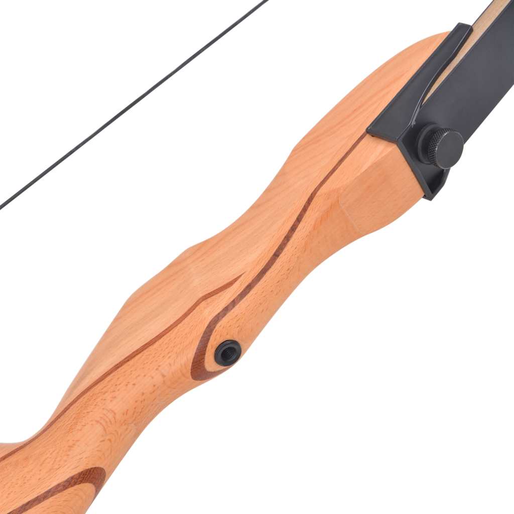 vidaXL Łuk refleksyjny dla dorosłych, 68", 32 lb