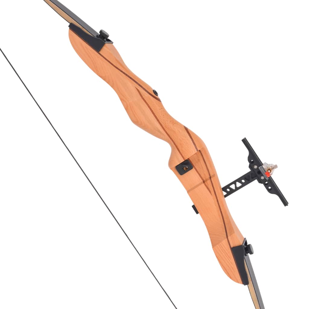vidaXL Łuk refleksyjny dla dorosłych, 68", 32 lb