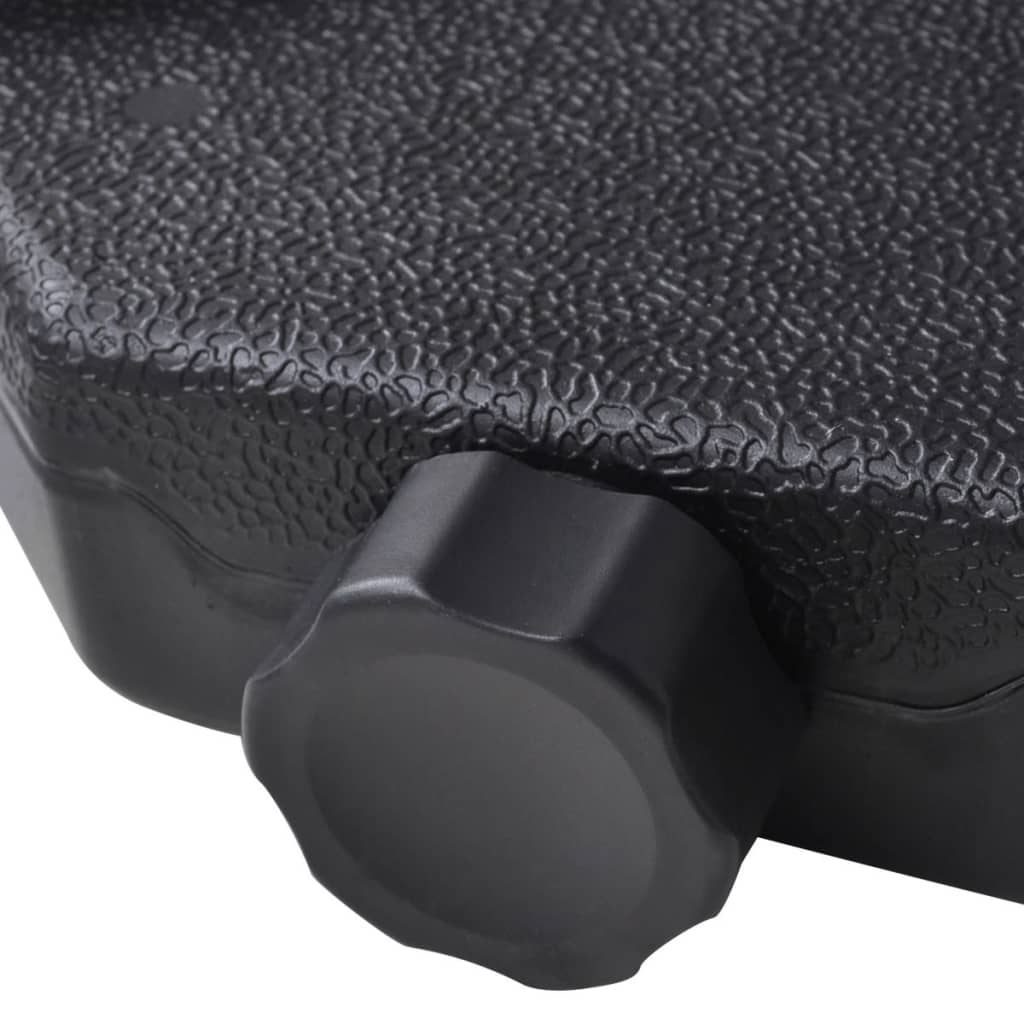 vidaXL Parasol ogrodowy z przenośną, aluminiową podstawą, biały