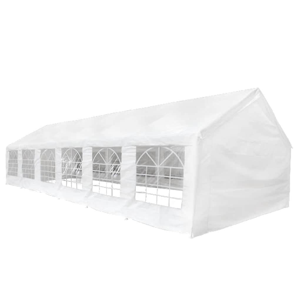 vidaXL | Materiał namiotowy bez stelaża | Biały 12 x 6 m PE
