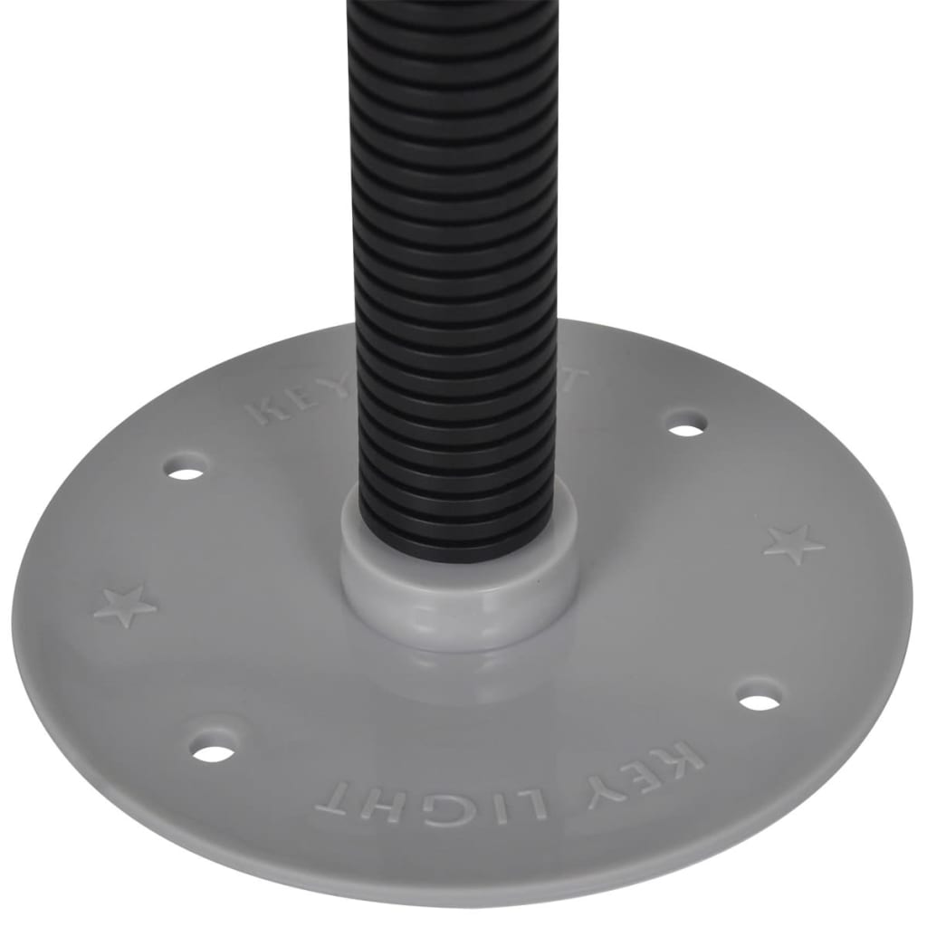 vidaXL Lustro magazynowe, akrylowe, 30 cm czarne, wewnętrzne